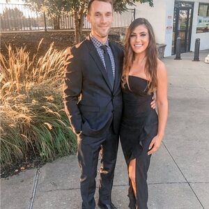 LULUS After Hours Black Strapless Dress